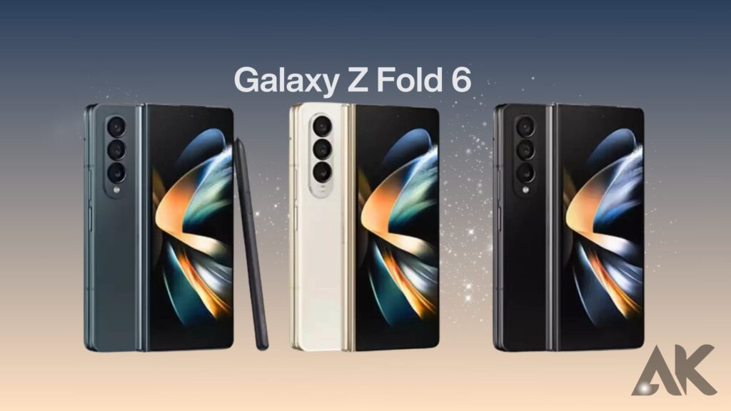 Galaxy Z Fold 6 display quality