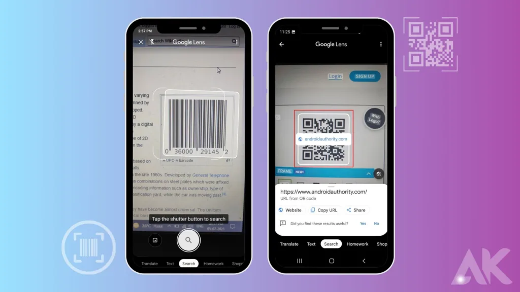 Scan Barcodes and QR Codes
