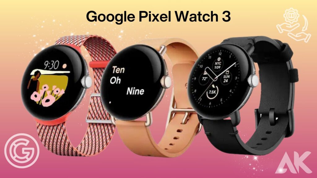 Pixel Watch 3 with Fitbit integration