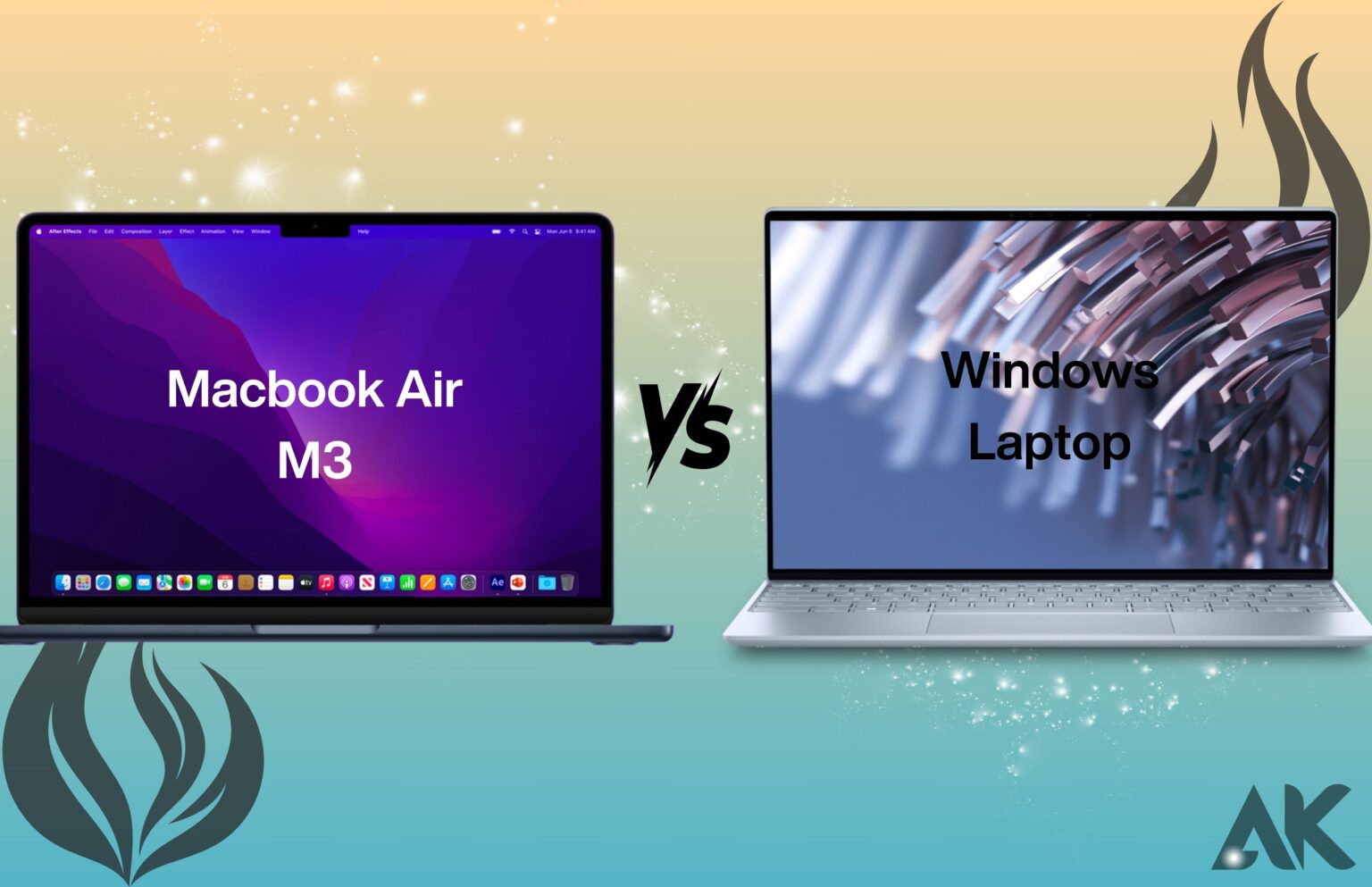 The Hypothetical Showdown 15-inch Macbook Air M3 vs Windows Laptop