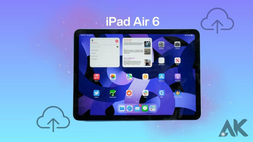 iPad Air 6 anticipated storage versions