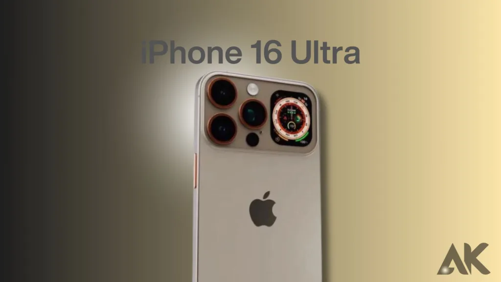 iPhone 16 Ultra model