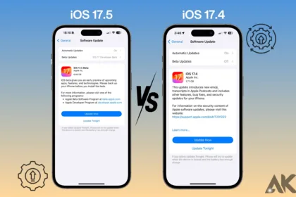 iOS 17.5 vs iOS 17.4