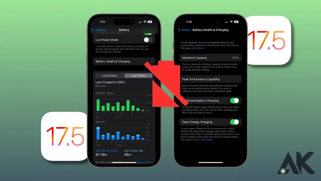 iOS 17.5 battery drain
