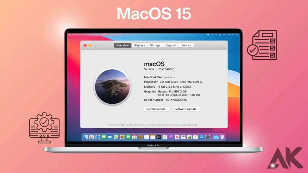 MacOS 15 system requirements