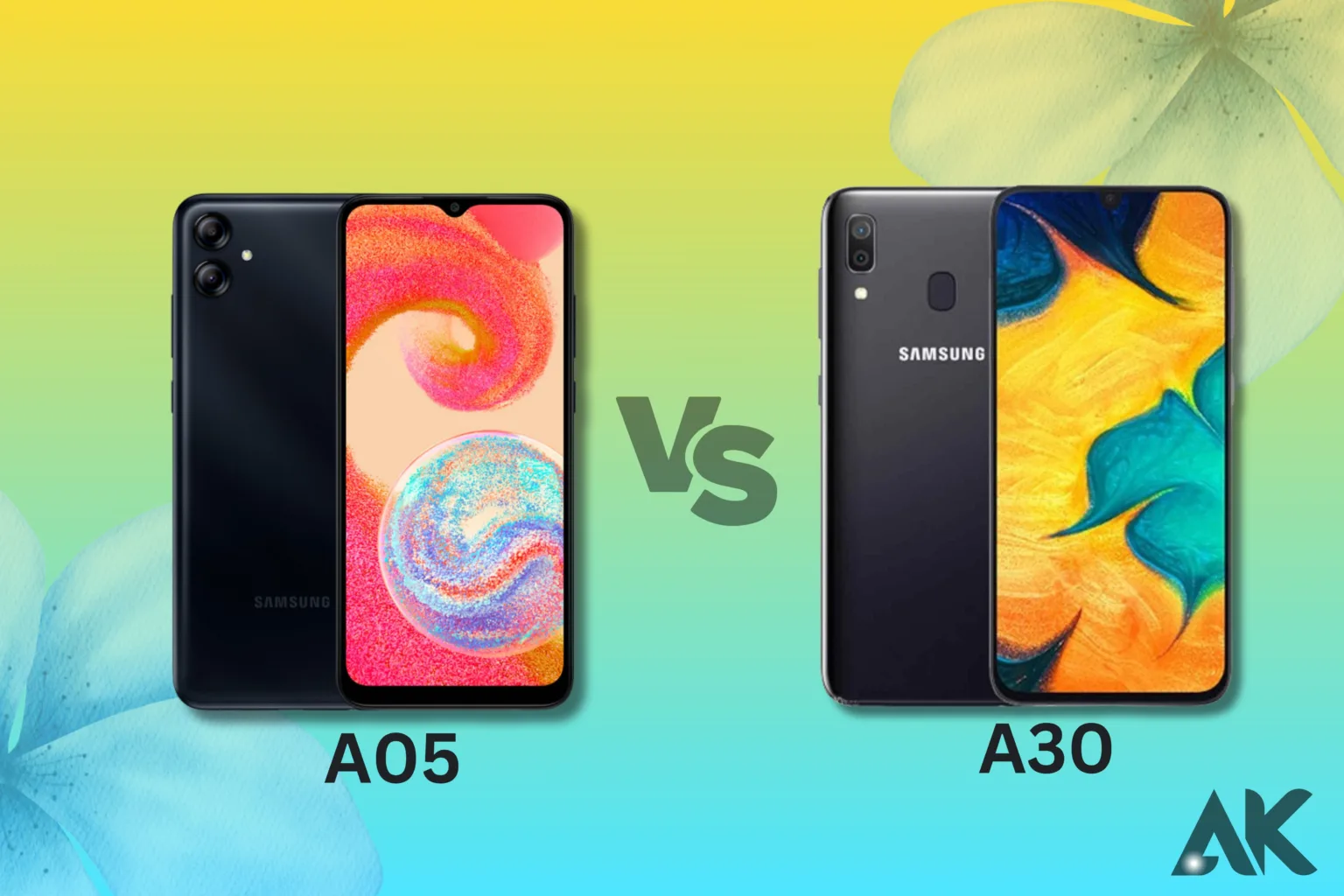 samsung A05 vs A30