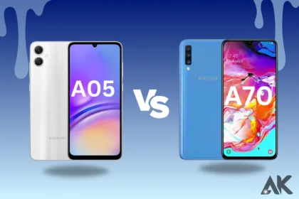 samsung A05 vs A70