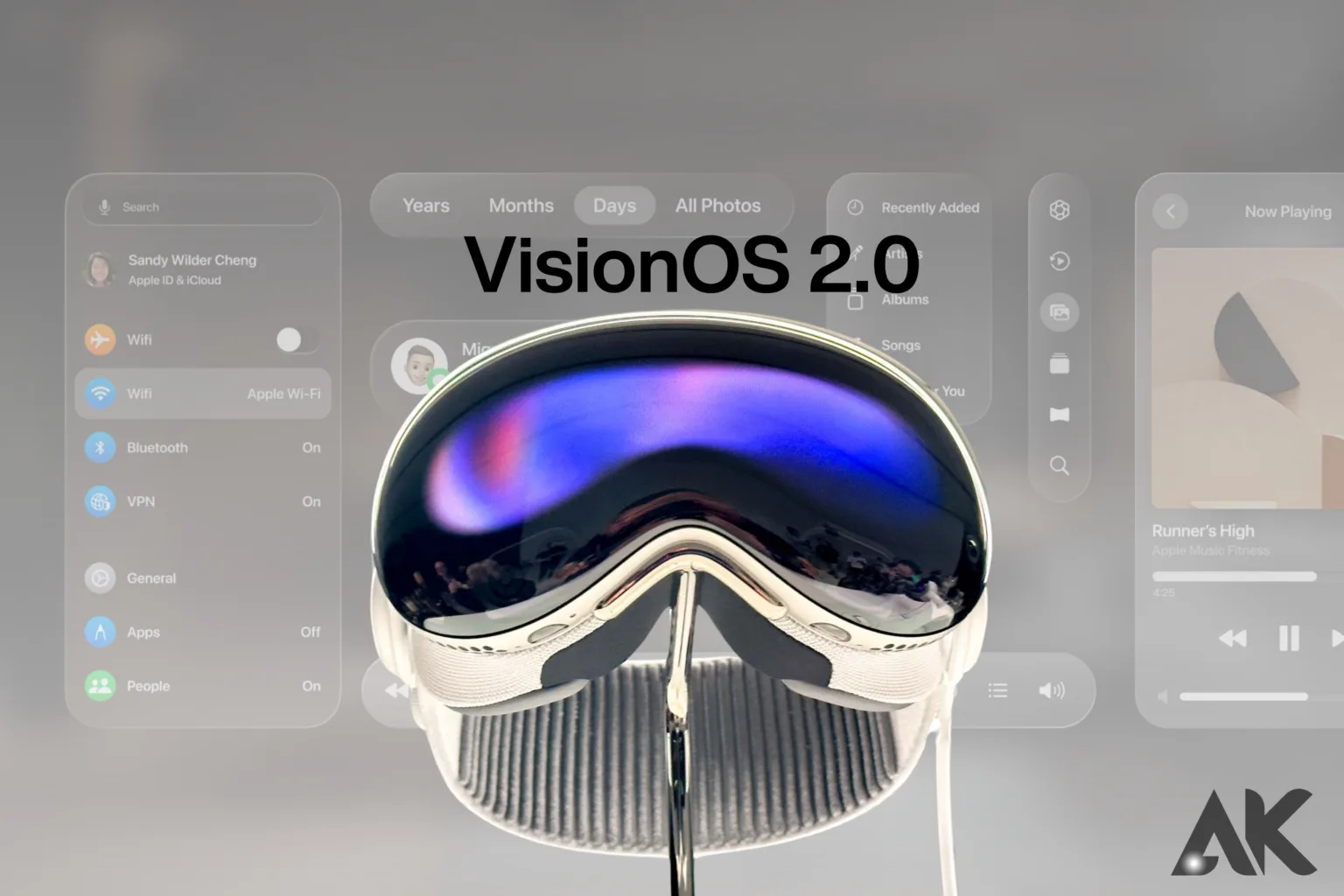 VisionOS 2.0 hacks