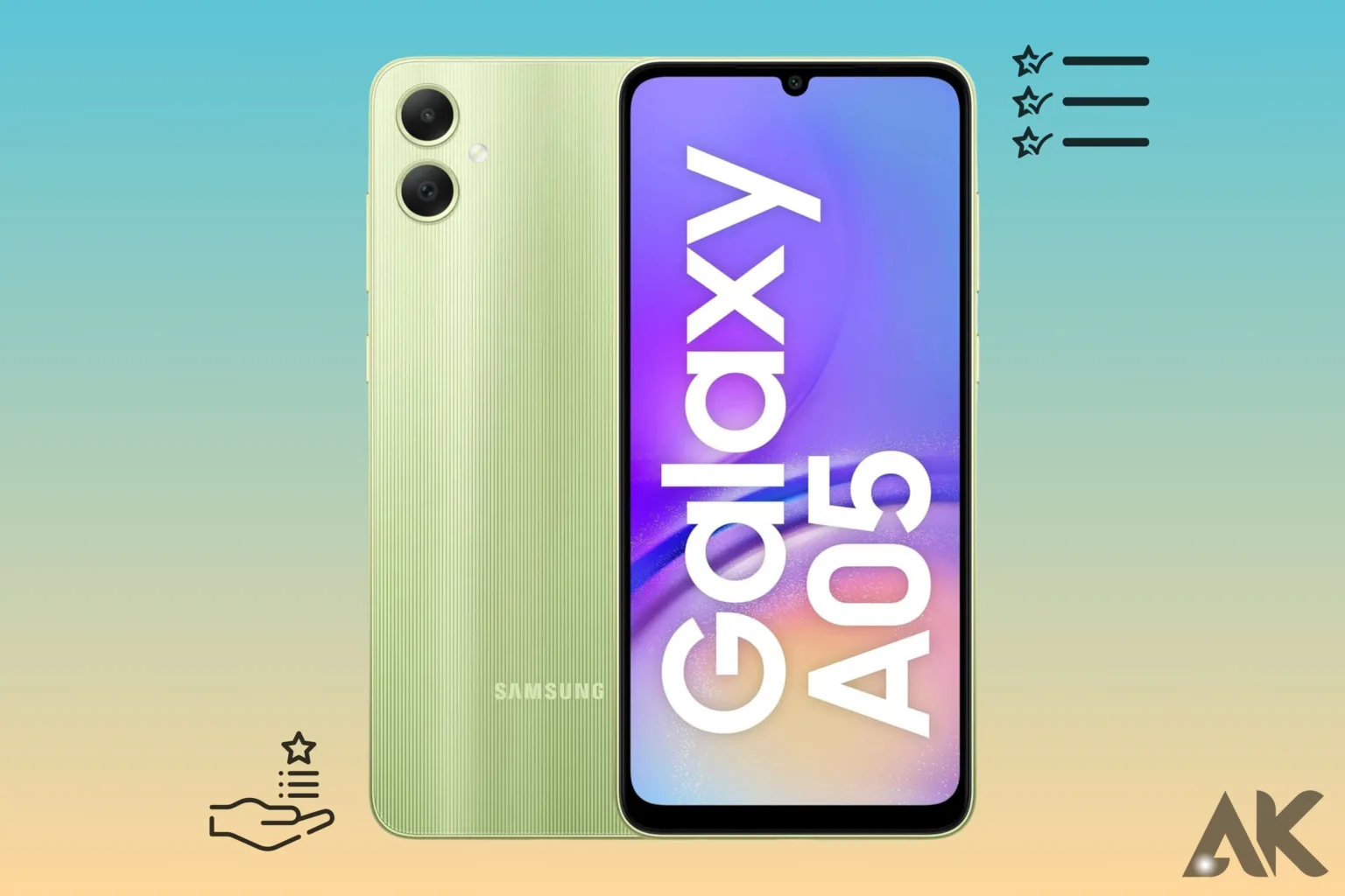 Samsung A05 Features