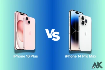 iPhone 16 Plus vs iPhone 14 Pro Max