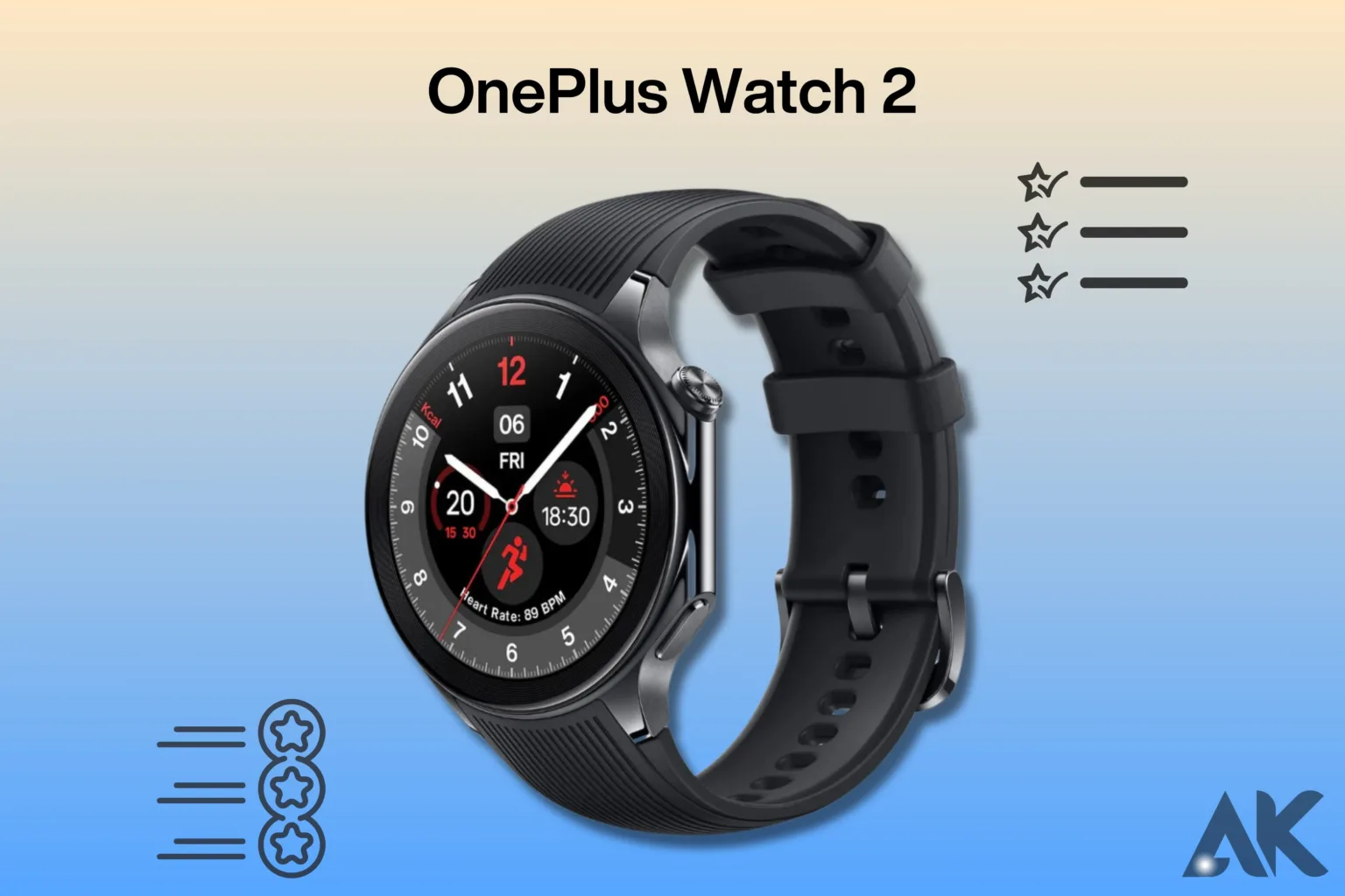 OnePlus Watch 2 features