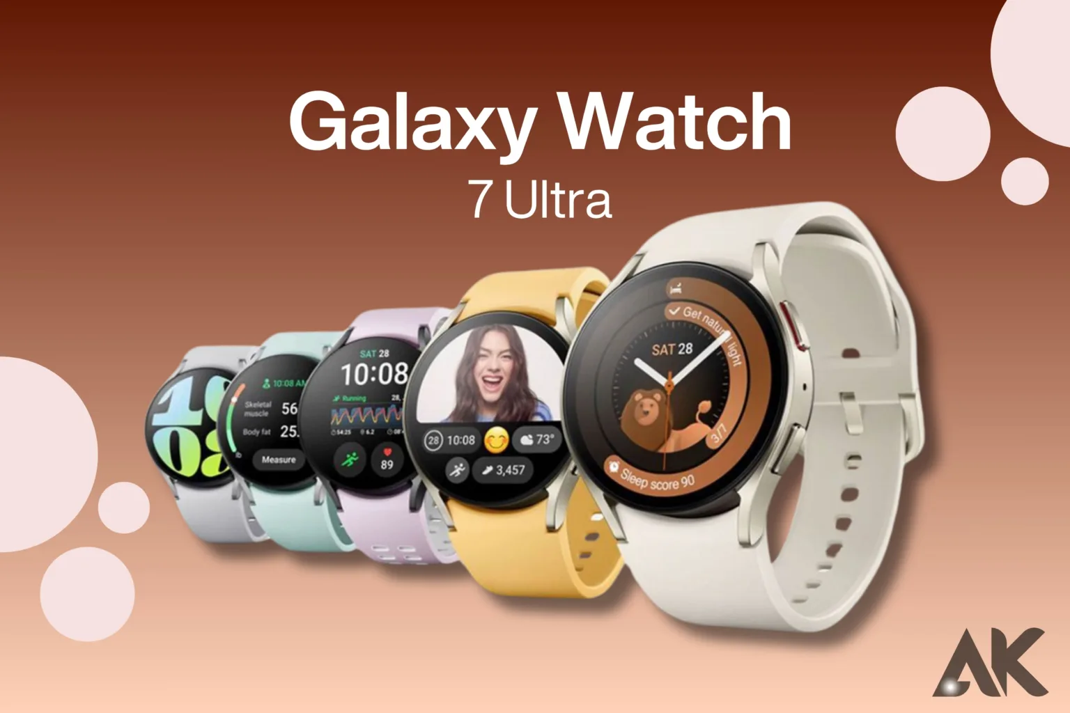 Galaxy Watch 7 Ultra color options