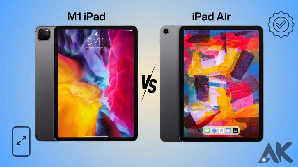 iPad Air vs M1 iPad specs