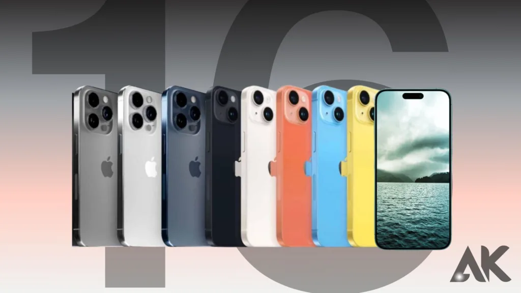 iPhone 16 Pro colors