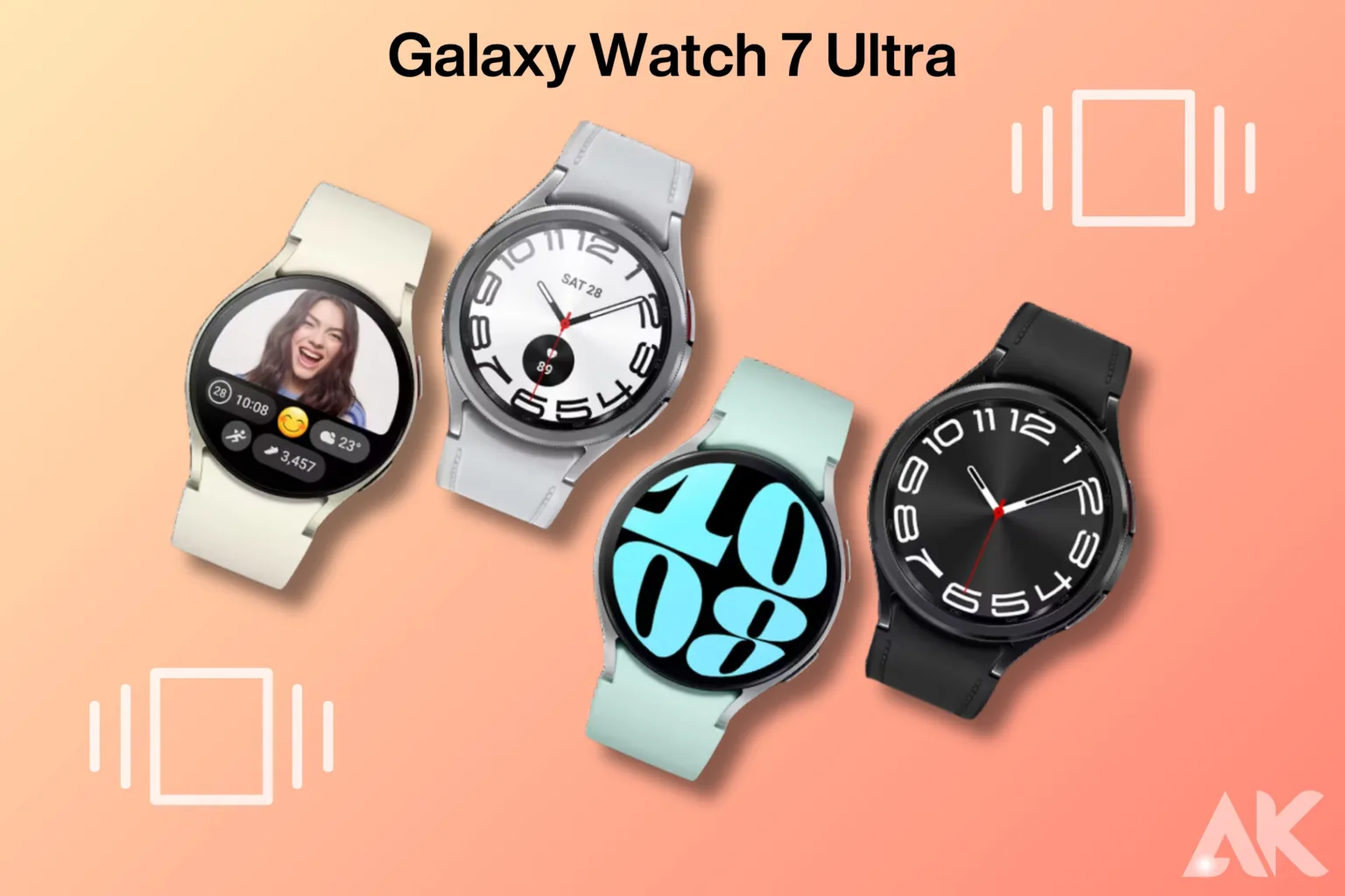Galaxy Watch 7 Ultra display