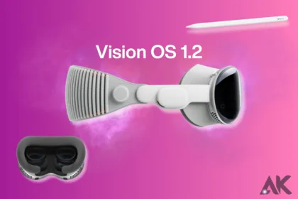 Vision OS 1.2 features