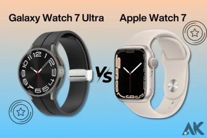 Galaxy Watch 7 Ultra vs Apple Watch 7