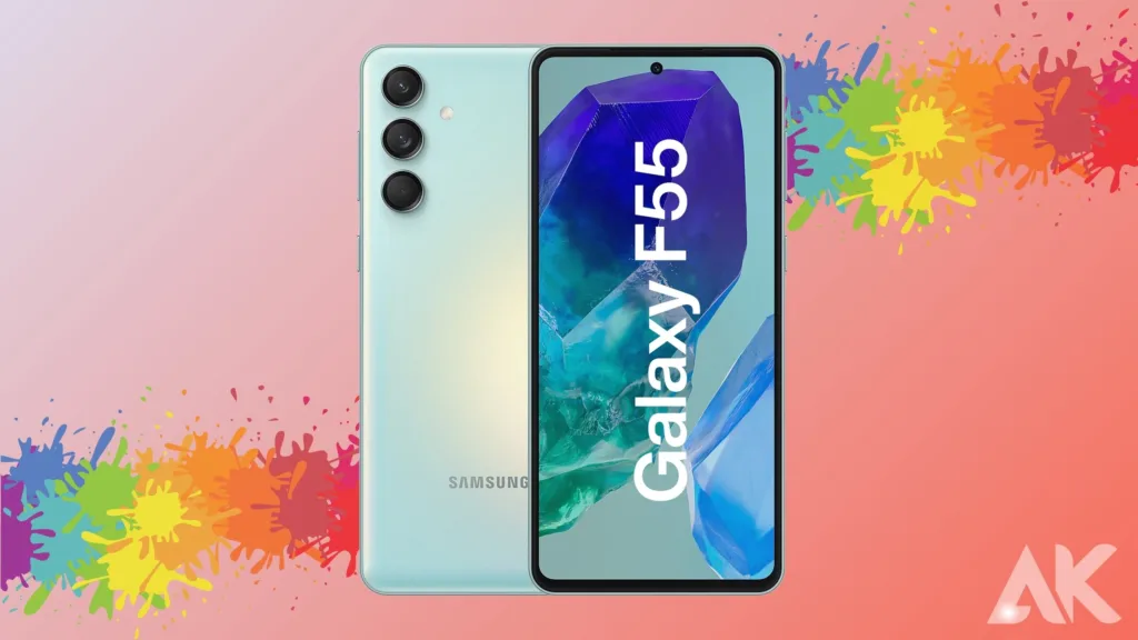 Galaxy F55 color options