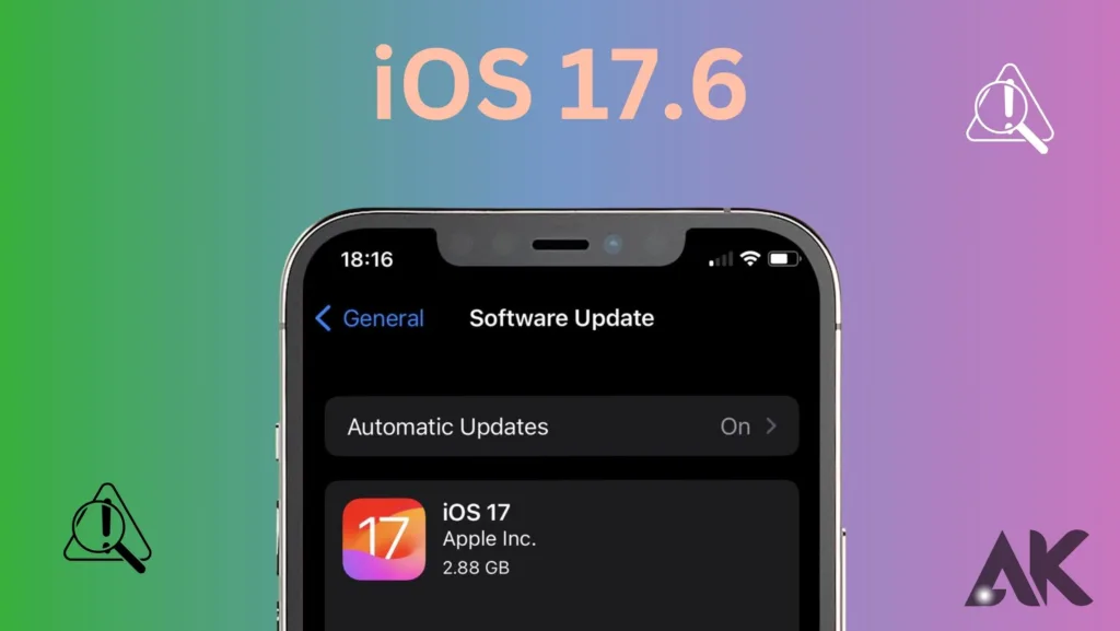 iOS 17.6 supported devices