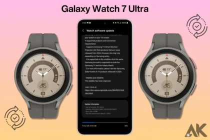 Galaxy Watch 7 Ultra software update