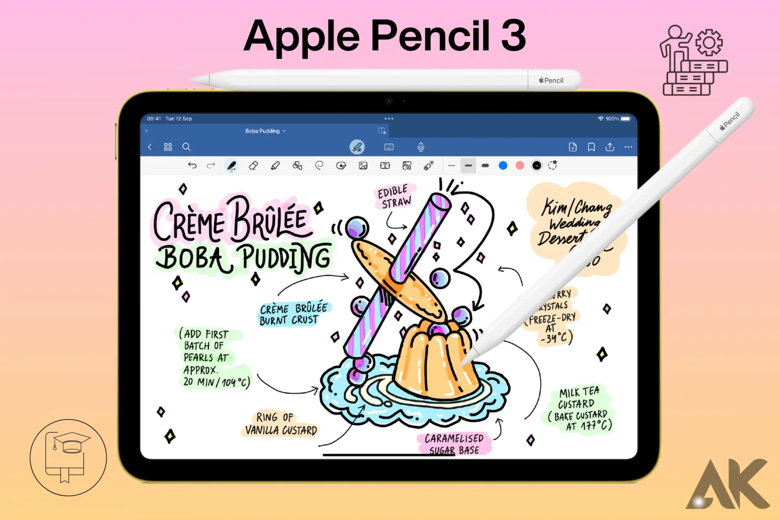 Student Essentials Apple Pencil 3 for students and Academic Success 2024