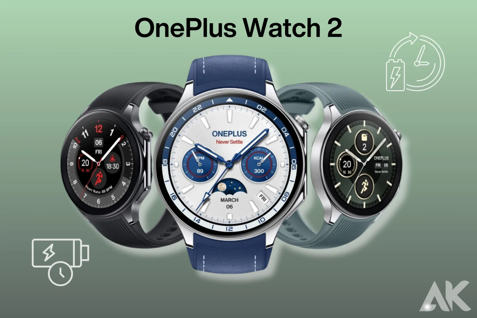 OnePlus Watch 2 battery life