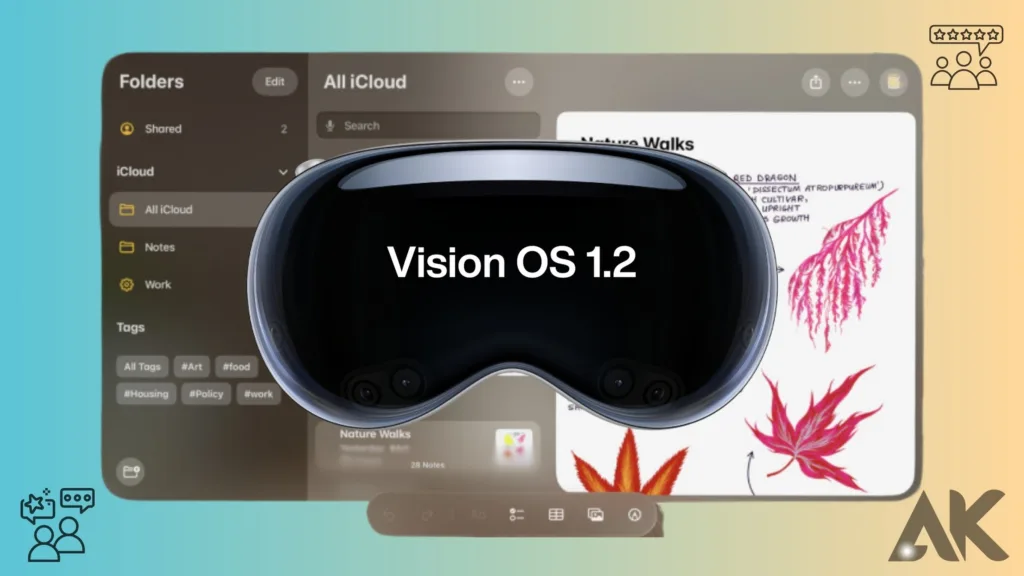 Vision OS 1.2 update