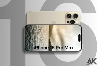 iPhone 16 Pro Max Upgrades