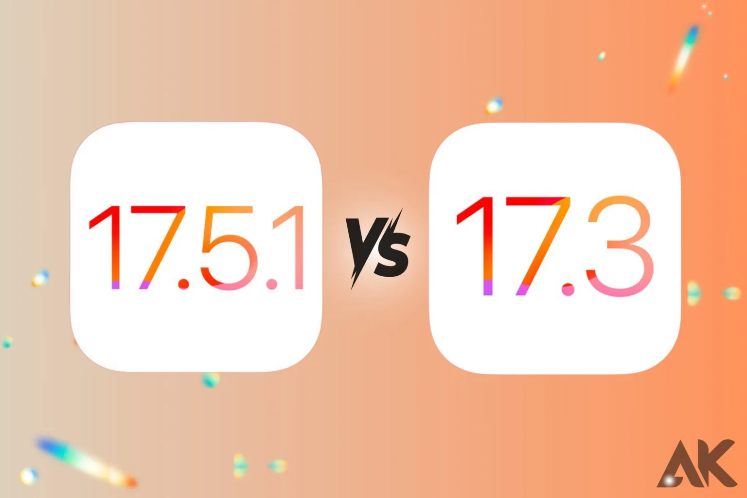iOS 17.5.1 vs iOS 17.3