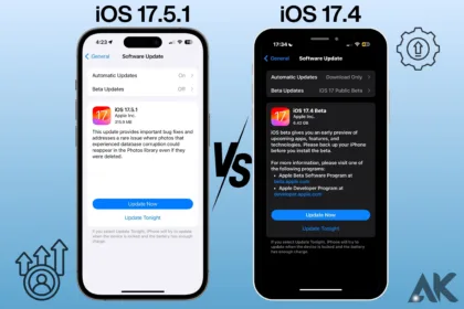 iOS 17.5.1 vs iOS 17.4