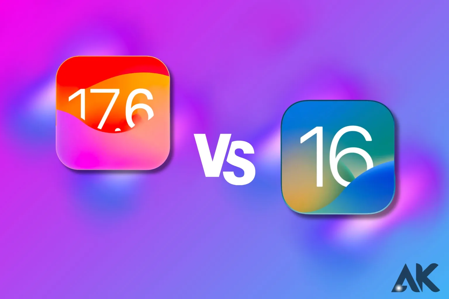 iOS 17.6 vs iOS 16