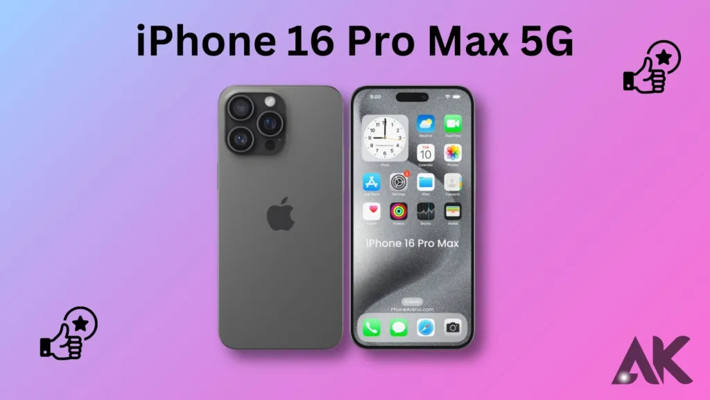 iPhone 16 Pro Max 5G Capabilities