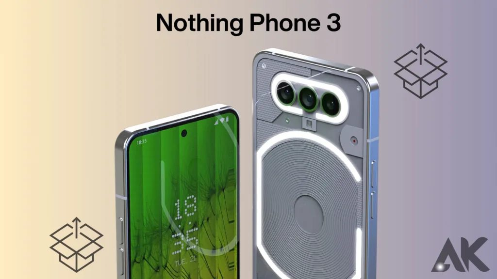 Nothing Phone 3 release date