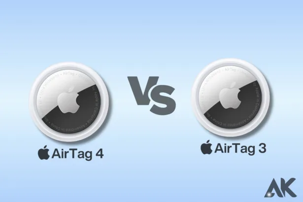 Apple Air Tag 4 vs Air Tag 3