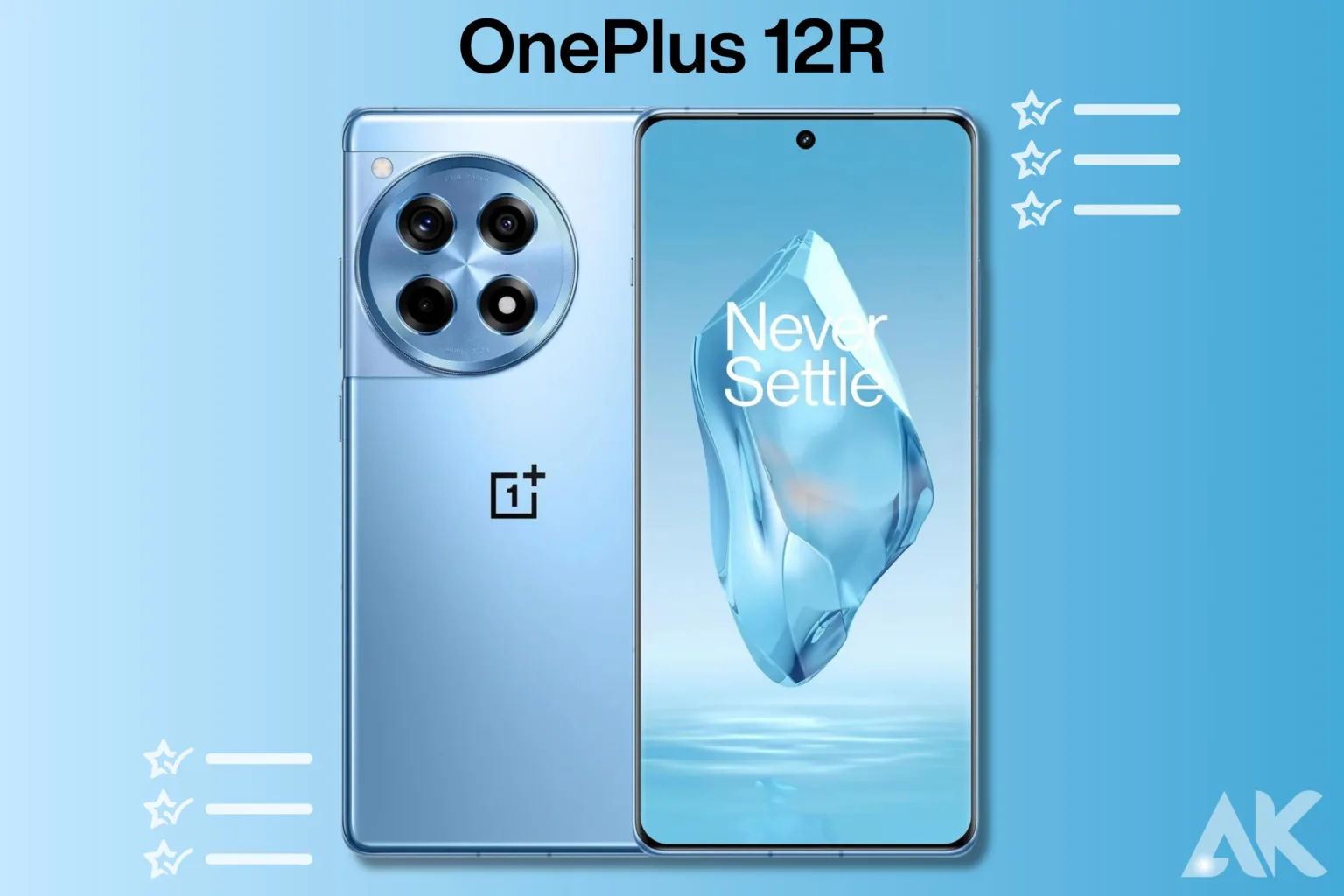 OnePlus 12R features