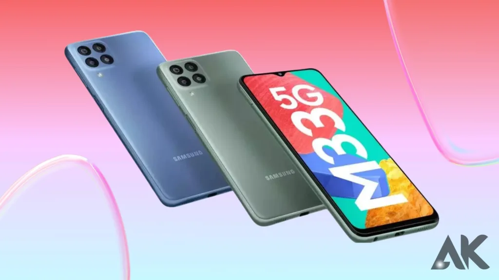Galaxy M33 features:Display Features
