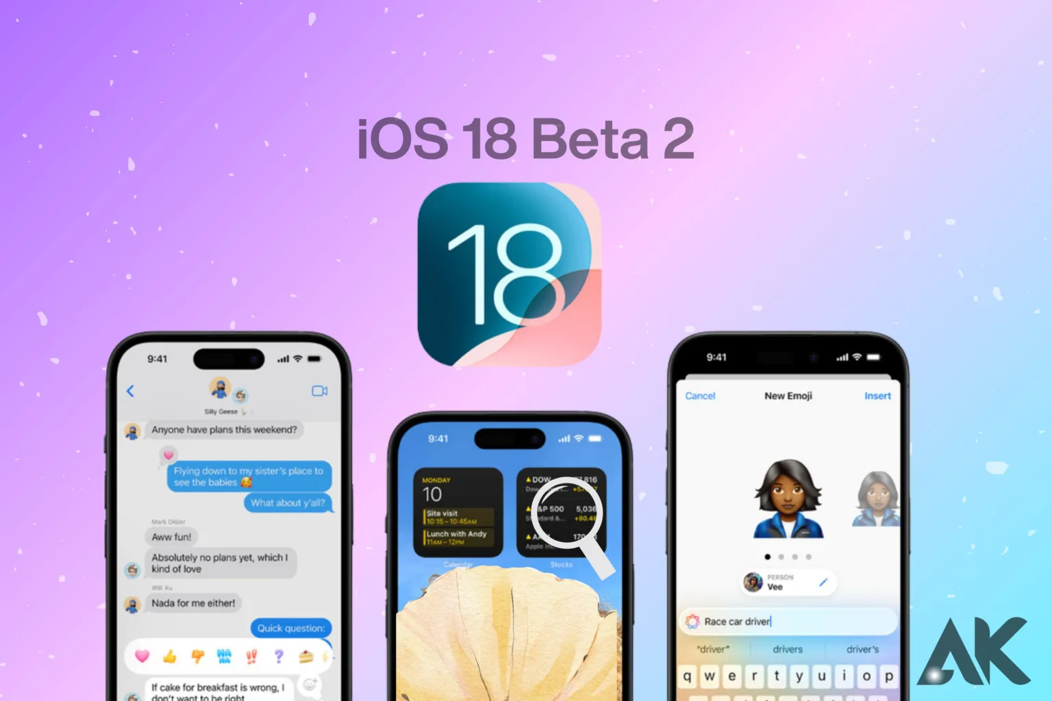 iOS 18 beta 2 features