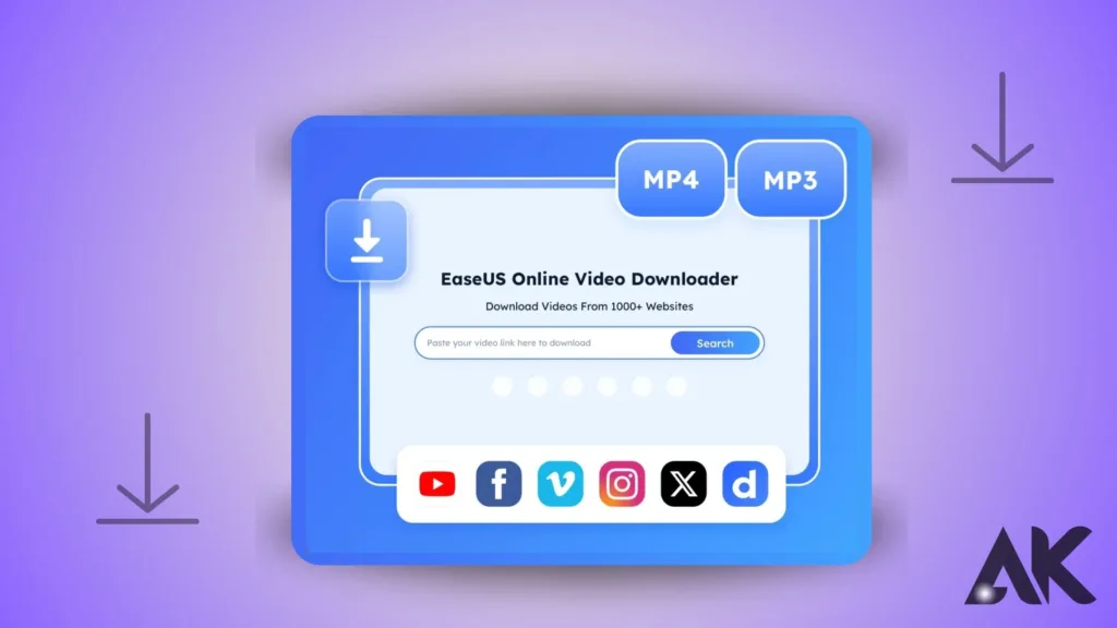 Online video downloader