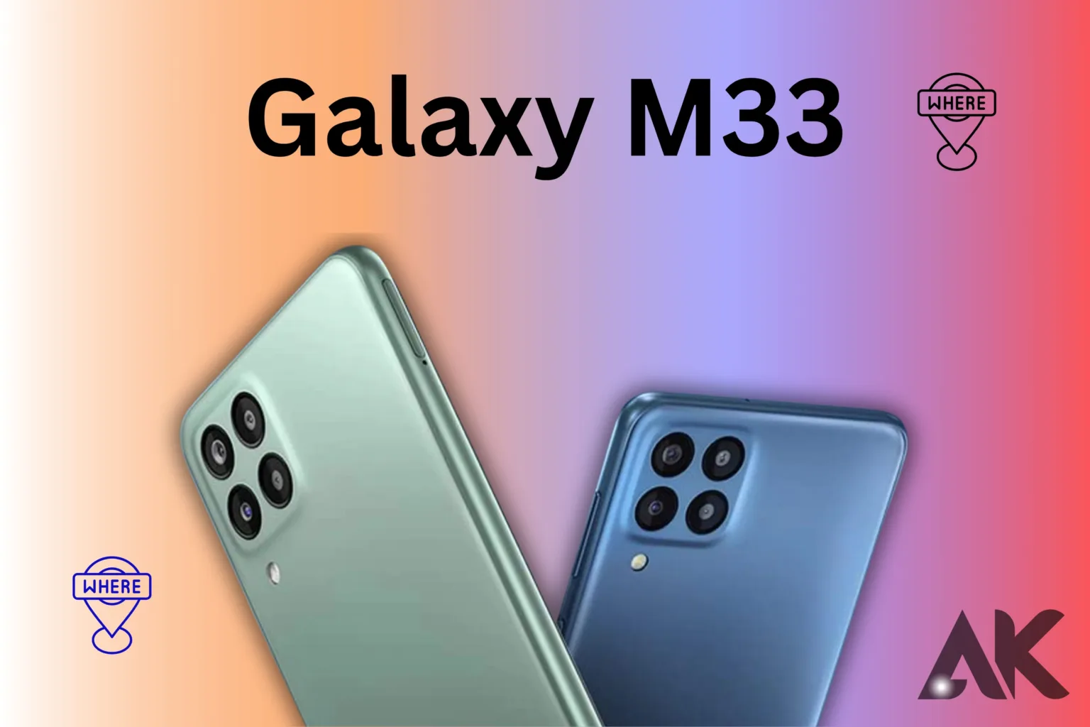 Galaxy M33 display