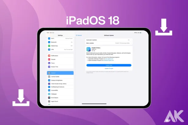 How to Install iPadOS 18 on Your iPad A Comprehensive Guide