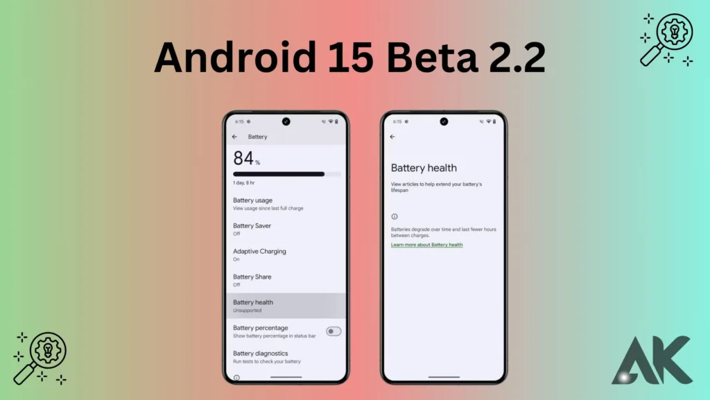 Android 15 Beta 2.2 issues