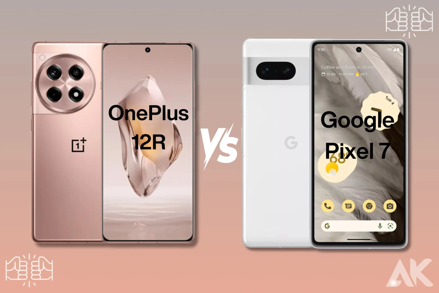 OnePlus 12R vs Google Pixel 7