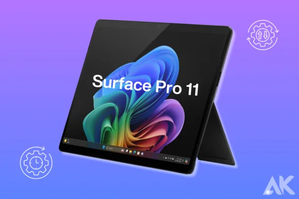 Surface Pro 11 Release Date