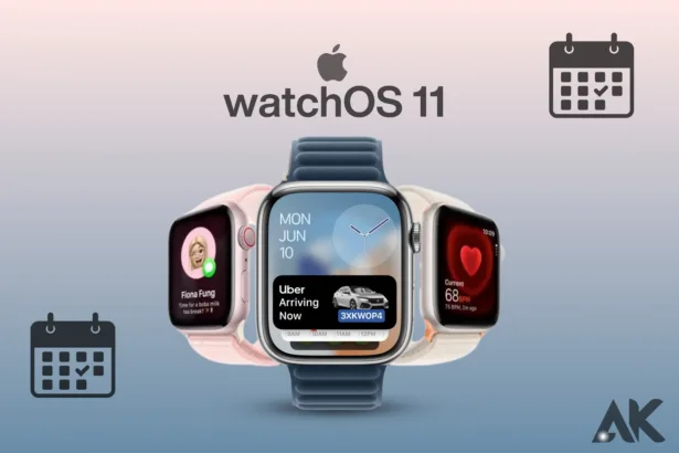 watchOS 11 release date
