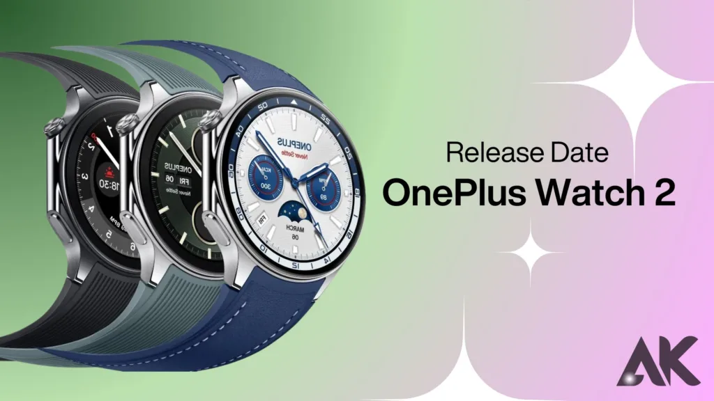 oneplus watch 2 release date