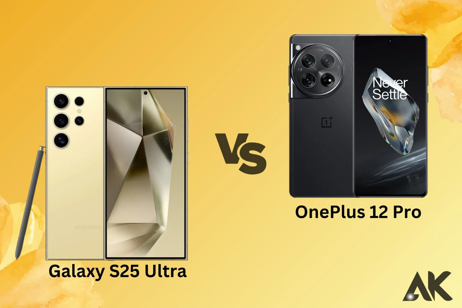 Galaxy S25 Ultra vs OnePlus 12 Pro