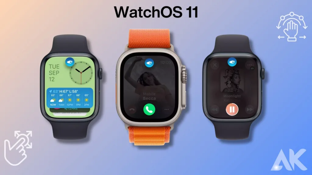 watchOS 11 tips and tricks