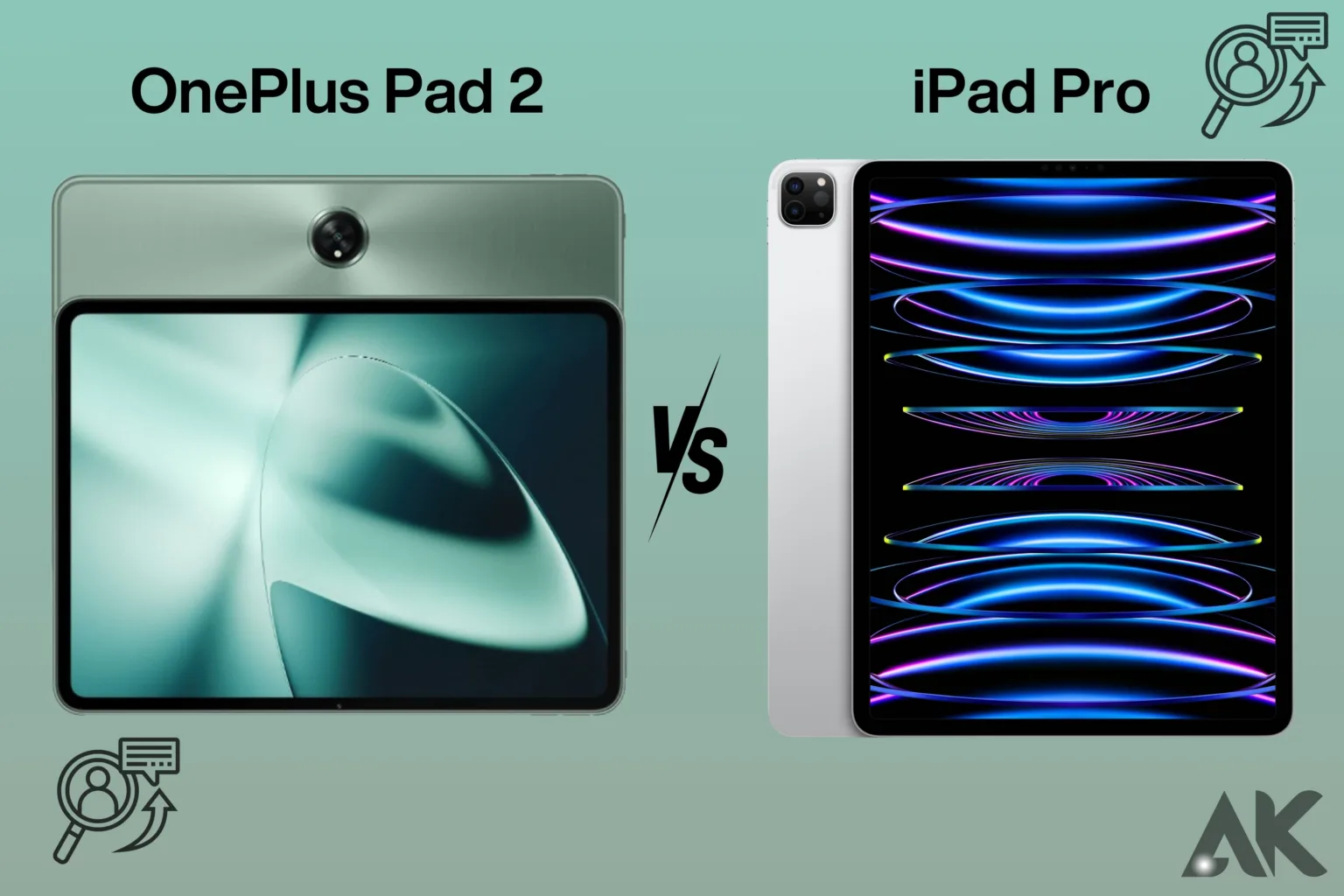 OnePlus Pad 2 vs iPad Pro