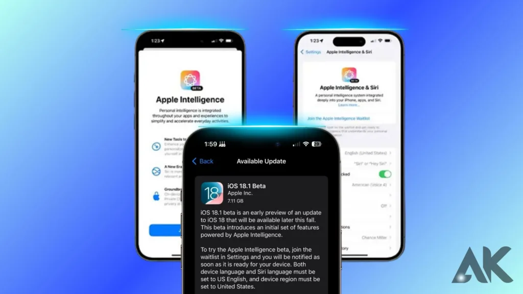 iOS 18.1 beta