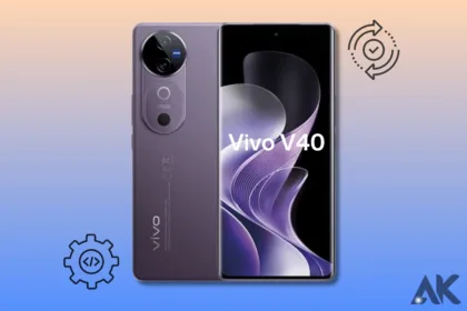 Vivo V40 software update